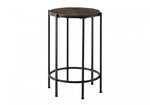 Remi Side Table - Black/Brown