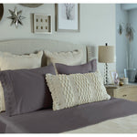 Nilus Twin Sheet Set - Dark Grey