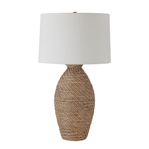 Nisa Table Lamp - Natural with Black Wash