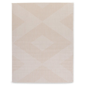 Cabana Diamonds Indoor/Outdoor Rug - 3' x 5' - Beige