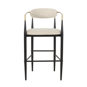 Callum Counter Stool - Beige - Set of Two
