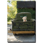 Tailgate Traveler Wall Art - Green - 30 X 45
