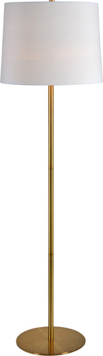 Flora Floor Lamp - Antique Brass