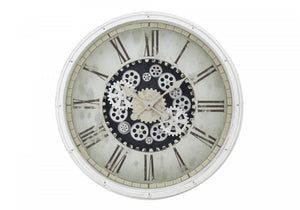 Nimbus Clock - White