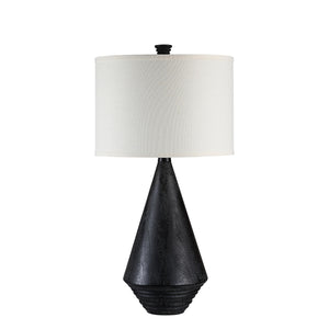 Paloma Table Lamp - Matte Black Wash