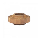 Bayan Ring Candle Holder - Wood Grain