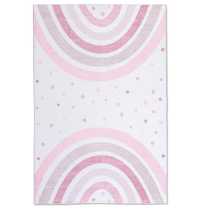 Dreamland Pink Arches Rug - 4' x 6' - Pink