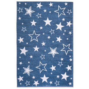 Dreamland Stars Rug - 4' x 6' - White
