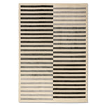 Urbane Lines Rug - 6' x 9' - Grey/Black