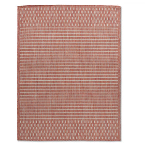 Cabana Casual Indoor/Outdoor Rug - 5' x 7' - Red