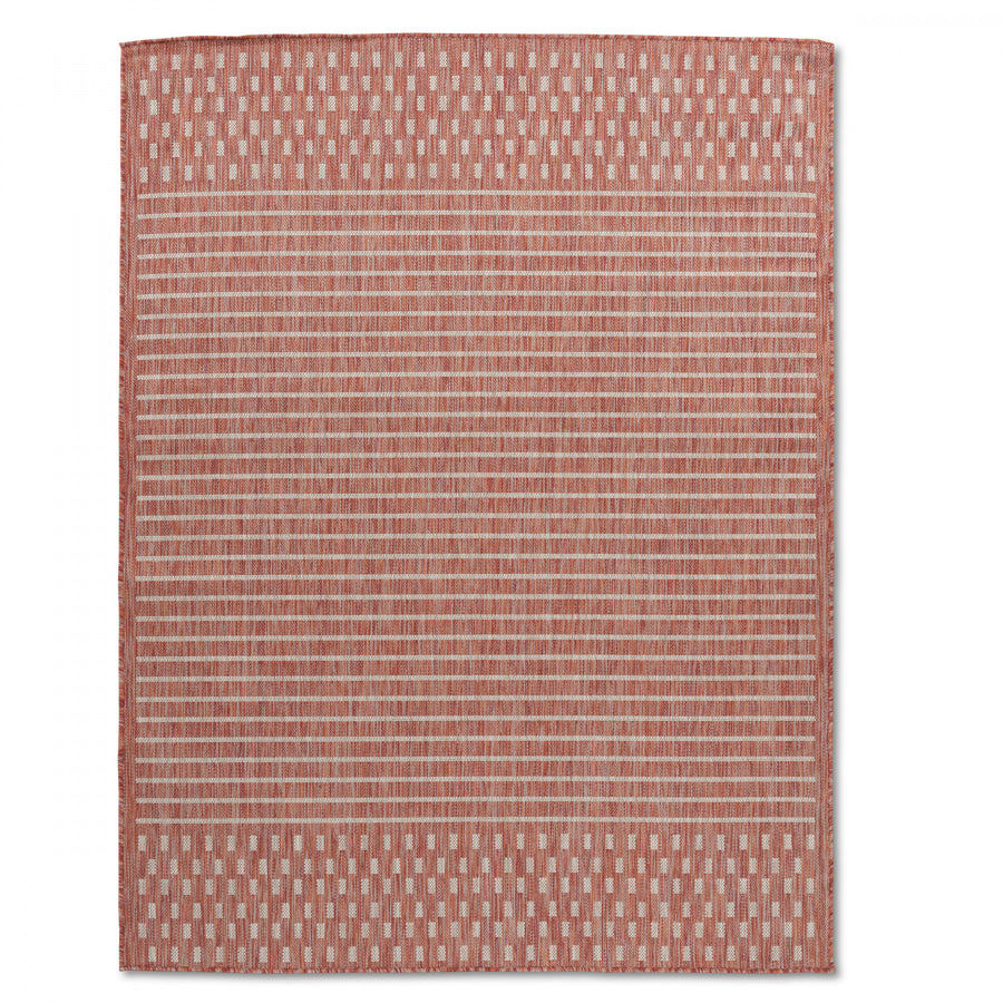 Cabana Casual Indoor/Outdoor Rug - 5' x 7' - Red