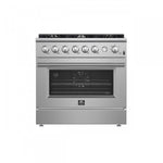 Forno Marco 36" Stainless Steel Freestanding Gas Range (5.36 Cu. Ft.) - FFSGS6277-36