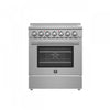 Forno Paolo Stainless Steel Freestanding Electric Range with True Convection (4.38 Cu. Ft.) - FFSEL6011-30