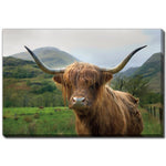 Guardian of the Glen Wall Art - Brown/Green - 38 X 60