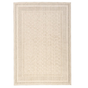 Naturale Bordered Rug - 8' x 10' - Beige
