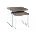 Nivo Nesting Tables - Dark Taupe