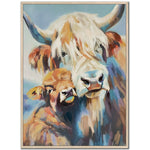 Pasture Portrait Wall Art - Multi-Colour - 32 X 24