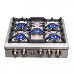 Forno Spezia Stainless Steel 30" Pro-style Gas Cooktop - FCTGS5751-30