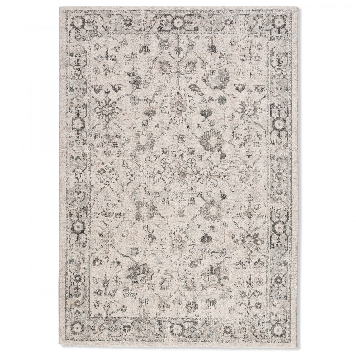 Cubana Traditional Rug - 3' x 5' - Espresso/Grey