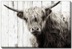 Barnyard Gaze Wall Art - Brown - 30 X 45