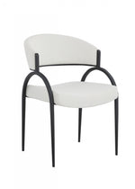 Sena Dining Chair - Light Brown/Black - Set of Two