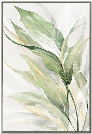 Verdant Veil I Art - Green/White - 28 X 42