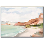 Canyon Shoreline Wall Art - Multi-Colour - 40 X 55