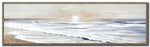 Evening Drift Wall Art - Blue/White - 20 X 71