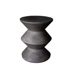 Gavrin Inverted Side Table - Dark Grey
