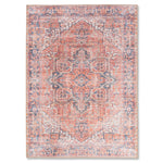 Aura Traditional Rug - 5' x 7' - Red/Blue