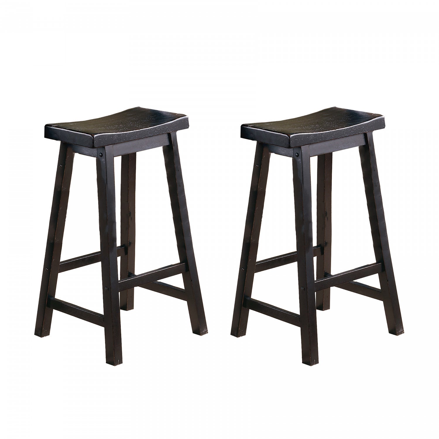 Colt Bar Stool - Black - Set of Two