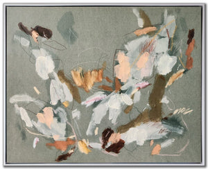 Botanic Rhythm I Wall Art - Multi-Colour - 24 X 30