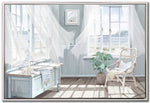 Coastal Calm Wall Art - White - 30 X 45