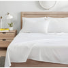 Kindle 100% Organic Cotton Twin Sheet Set - White