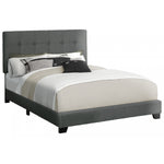 Gwendolyn Queen Bed - Dark Grey