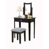 Kyrie Vanity Table Set - Black