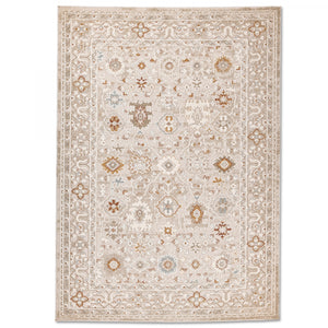Kopfkino Bordered Rug - 5' x 8' - Multi-Colour
