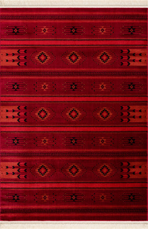 Persia Vintage Rug - 8' x 10' - Red