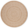 Avanos Medallion Indoor/Outdoor Rug - 6ft Round - Beige/White