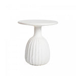 Iselyn Low Side Table - White