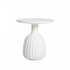 Iselyn Low Side Table - White