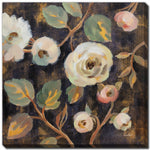 Dusky Blooms I Wall Art - Natural - 24 X 24