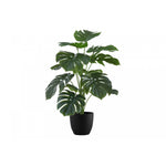 24" Monstera Plant With 5" Black Pot - Green