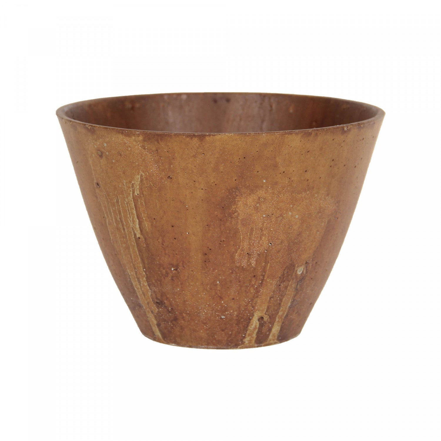 Heartholm Conical Bowl Planter - Corten