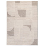 Elio Shapes Rug - 8' x 10' - Light Brown