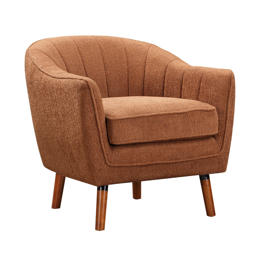 Calypso Accent Chair - Rust