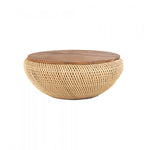 Bayan Wave Coffee Table - Natural
