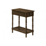 Vanta Side Table - Brown