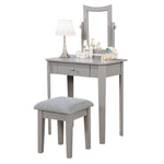 Kyrie Vanity Table Set - Grey