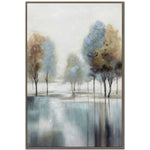 Stillness in Blue II Wall Art - Blue - 45 X 30